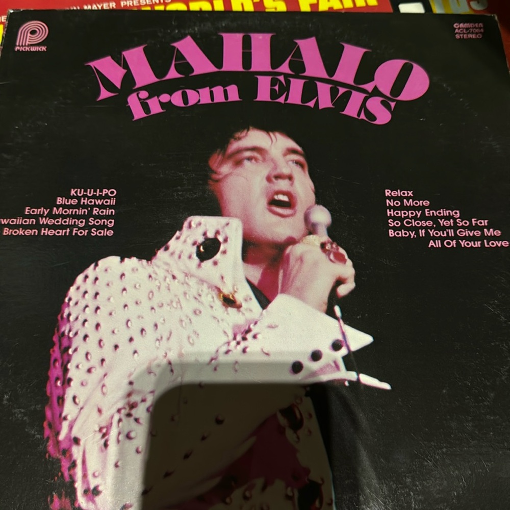 Mahalo from Elvis